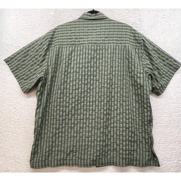 511 Tactical Shirt Mens XL Green Plaid Button Down Cadet Covert Concealed Carry - Picture 2 of 10